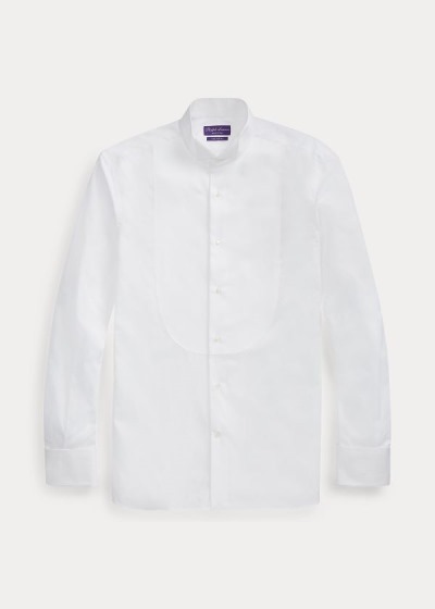 Camisa De Vestir Ralph Lauren Hombre Blancos - Wingtip-Collar - BJDUK7429